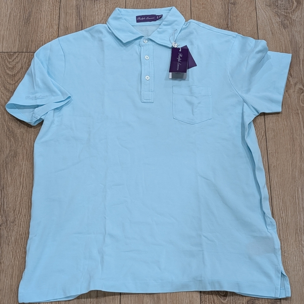 Ralph Lauren Light Blue Men's Polo Shirt NWT